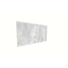 Porcelyte  60-inch x 35-inch Shower Wall Panel - Back Top (LED), Apodo Ice Grey, SMPOWBT6035-84