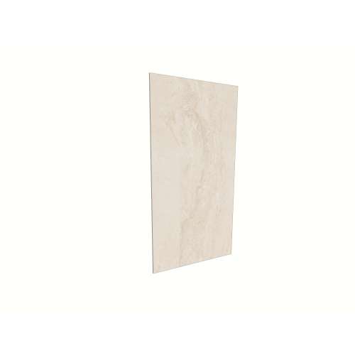 Porcelyte 72-inch x 47-inch Shower Wall Panel - Back Top (LED), Sharona, SMPOWBT7247-82