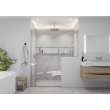 Porcelyte 60-in x 36-in x 108-in Lighted Shower Wall Kits, Tuscany White, SMPOWK6036108-81