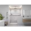 Porcelyte 60-in x 36-in x 108-in Lighted Shower Wall Kits, Apodo Ice Grey, SMPOWK6036108-84