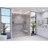 Porcelyte 60-in x 36-in x 108-in Lighted Shower Kits, Tuscany White, SMPOWKF6036108C-81