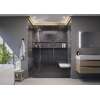 Porcelyte 60-in x 36-in x 108-in Lighted Shower Kits, Carmus Brown, SMPOWKF6036108C-83