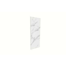 Porcelyte 36-inch x 106-inch LED Side Shower Wall Panel - Left & Right, Tuscany White, SMPOWS36106-81
