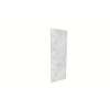 Porcelyte 36-inch x 106-inch LED Side Shower Wall Panel - Left & Right, Apodo Ice Grey, SMPOWS36106-84