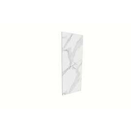 Porcelyte 36-inch x 94-inch LED Side Shower Wall Panel - Left & Right, Tuscany White, SMPOWS3694-81