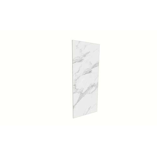 Porcelyte 42-inch x 106-inch LED Side Shower Wall Panel - Left & Right, Tuscany White, SMPOWS42106-81
