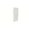 Porcelyte 42-inch x 106-inch LED Side Shower Wall Panel - Left & Right, Apodo Ice Grey, SMPOWS42106-84