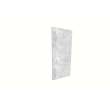 Porcelyte 42-inch x 94-inch LED Side Shower Wall Panel - Left & Right, Apodo Ice Grey, SMPOWS4294-84