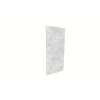 Porcelyte 47-inch x 106-inch LED Side Shower Wall Panel - Left & Right, Apodo Ice Grey, SMPOWS47106-84
