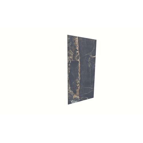Porcelyte 47-inch x 94-inch LED Side Shower Wall Panel - Left & Right, Carmus Brown, SMPOWS4794-83