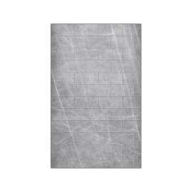 SMPPW6096-59 Pioneer Plus 60-in x 96-in Shower Wall Panel, Tundra Grey (8-in x 16-in Horizontal Tile Pattern with Stone Color)