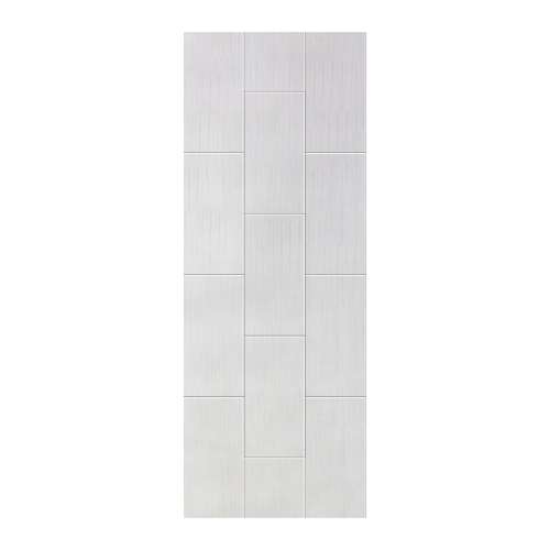 SMPW3696-231 Pioneer 36-in x 96-in Glue to Wall Wall Panel, White (12-in x 24-in Vertical Pattern)