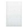 SMPW6096-631 Pioneer 60-in x 96-in Glue to Wall Wall Panel, White (Glossy 3D Hexagon Pattern)