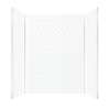 SMPWK603684-431 Pioneer 60-in x 36-in x 84-in 3-Piece Shower Wall Kit, White (Textured Herringbone Pattern)
