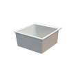 Samuel Müeller Que Granite 22-in Drop-in Kitchen Sink - SMQTSB2220-1