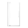 SMRPD3676108C-PC Reverie 36-in x 76-in Pivot Shower Door With 5/16-in Clear Glass And Sampson Double-Sided Handles, Polished Chrome