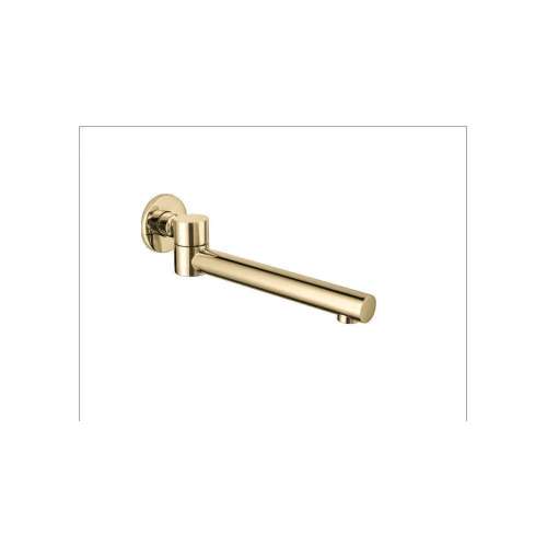 Samuel Müeller SMRRTS-CB Rowan 9-in Non-Diverting Rotating Tub Spout, Champagne Bronze