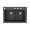 SMRTDJ3322-09-CADE Renton 33-in x 22-in x 10-in J-Shape 1-3/4 Double Bowls Drop-In silQgranite Kitchen Sink With 4 CADE Faucet Holes And Low Divide, Black