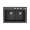 SMRTDJ3322-09-CDEF Renton 33-in x 22-in x 10-in J-Shape 1-3/4 Double Bowls Drop-In silQgranite Kitchen Sink With 4 CDEF Faucet Holes And Low Divide, Black
