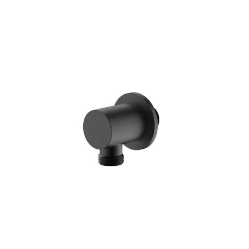 Samuel Müeller SMRWE-MB Rowan Wall Elbow With Joint, Matte Black