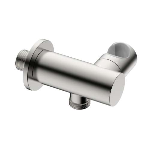 Samuel Müeller SMRWEH-BN Rowan Wall Elbow With Joint And Hand Shower Cradle, Brushed Nickel