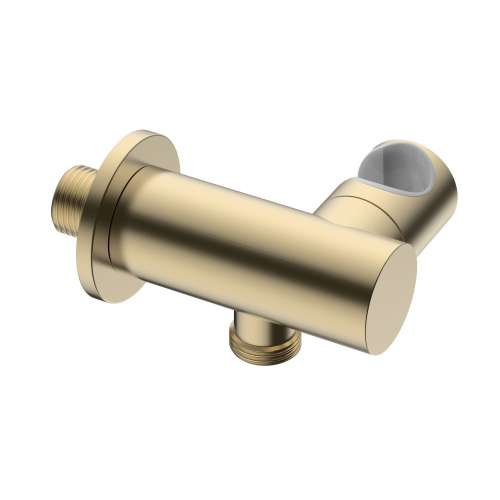 Samuel Müeller SMRWEH-CB Rowan Wall Elbow With Joint And Hand Shower Cradle, Champagne Bronze