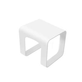 SMSASO161517-01 16-in x 15-in x 18-in Stand Alone Shower Seat, White