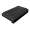 SMSD5-09 5-in x 3-in x 1-in Solid Surface Soap Dish, Black
