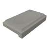 SMSD5-40 5-in x 3-in x 1-in Solid Surface Soap Dish, Dark Grey