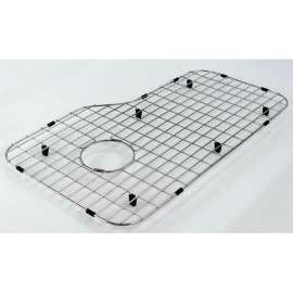 TSGM33221 27-in x 17-in/13-in x 1-in Stainless Steel Bottom Sink Grid for SMMUSO33229, SMMTSO33229 Stainless Steel Kitchen Sinks