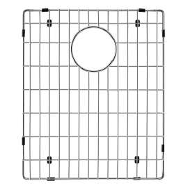 TSGRDE-S 12-in x 15-in x 1-in Stainless Steel Bottom Left or Right Bowl Sink Grid For SMRTDE3322, SMRUDE3118 silQgranite Kitchen Sinks