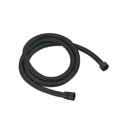 Samuel Müeller SMSHSS59-MB 59-in Stainless Steel Shower Hose, Matte Black