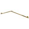 SMSLG3218-CB Sienna 32-in x 18-in Reversible L-Shape ADA Grab Bar With 1.25-in Diameter, Champagne Bronze
