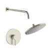 Samuel Müeller SMSPRK129-1-BN Sadie Single Function Round ADA Pressure Balance Shower Set, Brushed Nickel