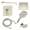 SMSPSK129H-2-BN Sadie Two Function Square ADA Pressure Balance With Hand Shower Set, Brushed Nickel
