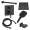 SMSPSK129H-2-MB Sadie Two Function Square ADA Pressure Balance With Hand Shower Set, Matte Black