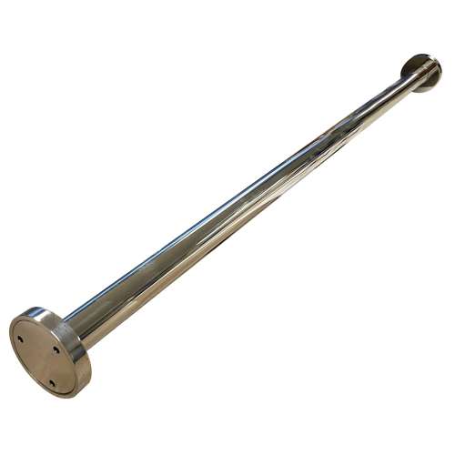 SMSRS4072-PC 40-in Adjustable Straight Fixed Shower Rod, Polished Chrome
