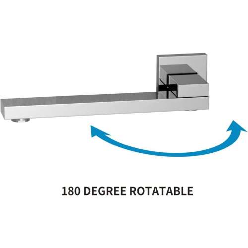 SMSRTS-CB Sampson 9-in Non-Diverting Rotating Tub Spout, Champagne Bronze