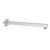 Samuel Müeller SMSSA12-BN Sampson 12-in Shower Arm With Escutcheon, Brushed Nickel