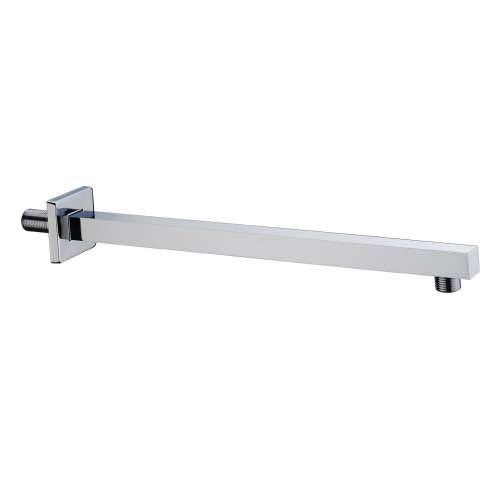 Samuel Müeller SMSSA12-PC Sampson 12-in Shower Arm With Escutcheon, Polished Chrome