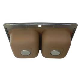 Silhouette Stainless Steel 33-in Drop-in Kitchen Sink - Multiple Hole Configurations Available - SMSTDE33228