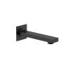 Samuel Müeller SMSTS-MB Sampson 6-in Non-Diverting Tub Spout, Matte Black