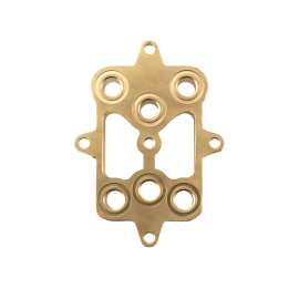 SMSUBE10 3-in x 3-in x 1-in Brass Install Extension