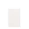 Samuel Mueller Silhouette 48-in x 72-in Glue to Wall Tub Wall Panel, White