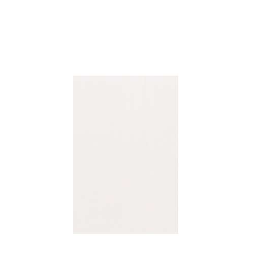 Silhouette 48-in x 72-in Glue to Wall Tub Wall Panel, White