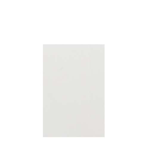 Samuel Mueller Silhouette 48-in x 72-in Glue to Wall Tub Wall Panel, Grey