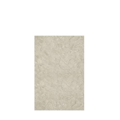 Samuel Mueller Silhouette 48-in x 72-in Glue to Wall Tub Wall Panel, Tundra