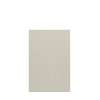 Samuel Mueller Silhouette 48-in x 72-in Glue to Wall Tub Wall Panel, Linen