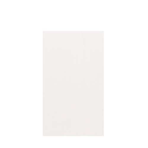 Silhouette 48-in x 84-in Glue to Wall Tub Wall Panel, White