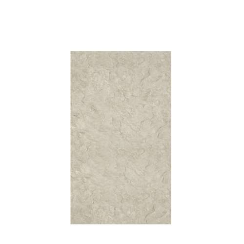 Silhouette 48-in x 84-in Glue to Wall Tub Wall Panel, Tundra